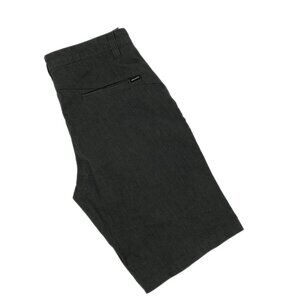 Volcom Gray High Rise Khakis & Chinos Shorts | Regular Fit